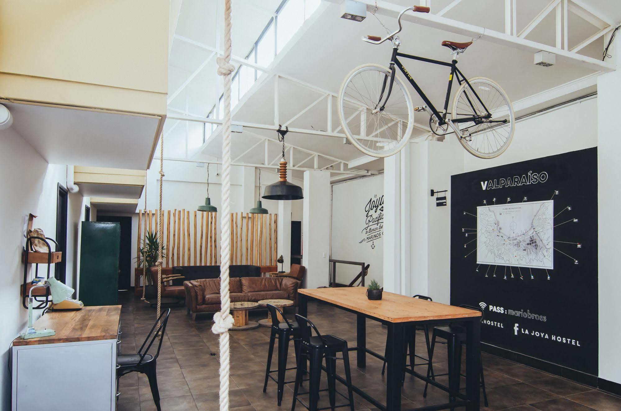 La Joya Hostel Valparaiso Ngoại thất bức ảnh